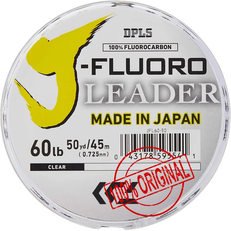 Fluorocarbon Line - DAIWAJ-FLUORO Fluorkoolstofleider Vislijn-Lengte: 50M En 100M,