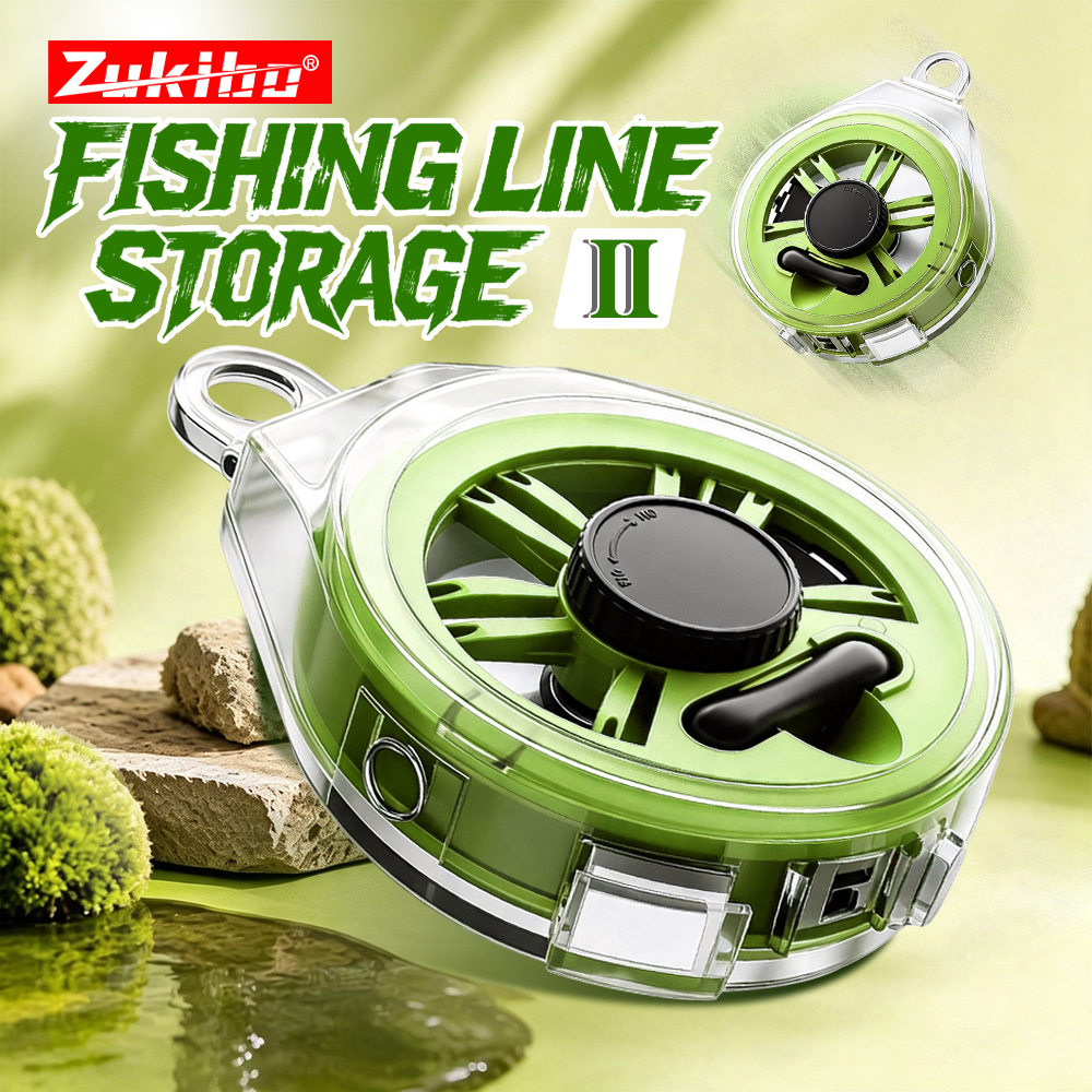 Fishing Line Box - ZUKIBO Groene Hangbare Lijnopbergdoos Carbon Line