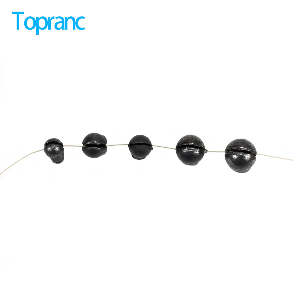 Freshwater Line - Clip-on split shot loodjes, verwijderbare visloodjes,