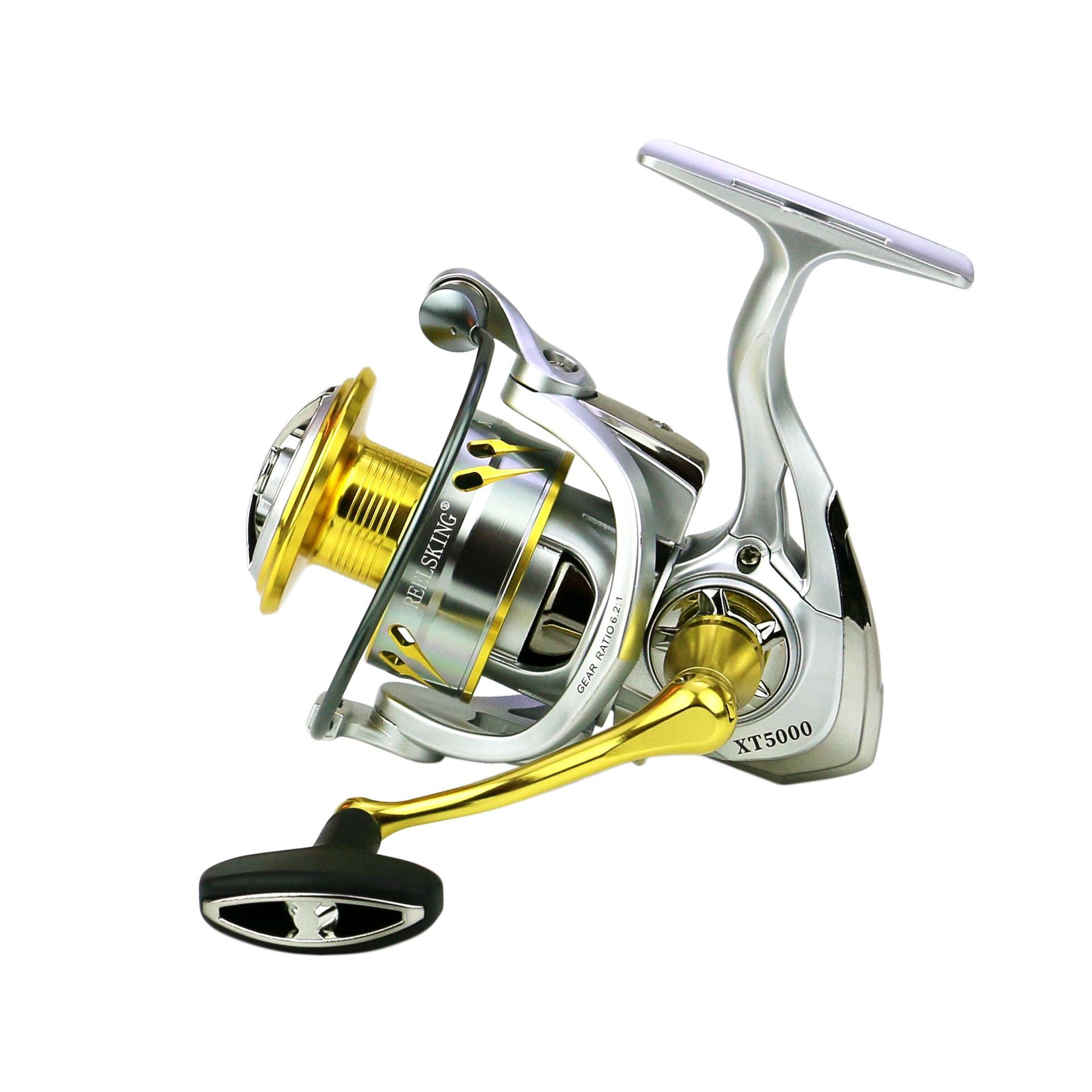 Ice Fishing Line - Metalen spoel spinhengel 6.2:1 hoge snelheidsverhouding,