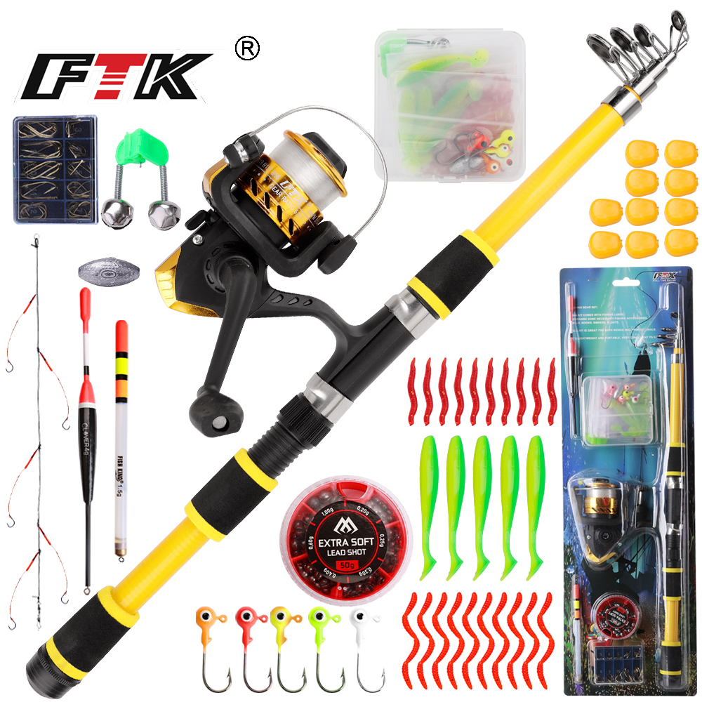 Freshwater Line - FTK 1.8m Hengel en Reel Float