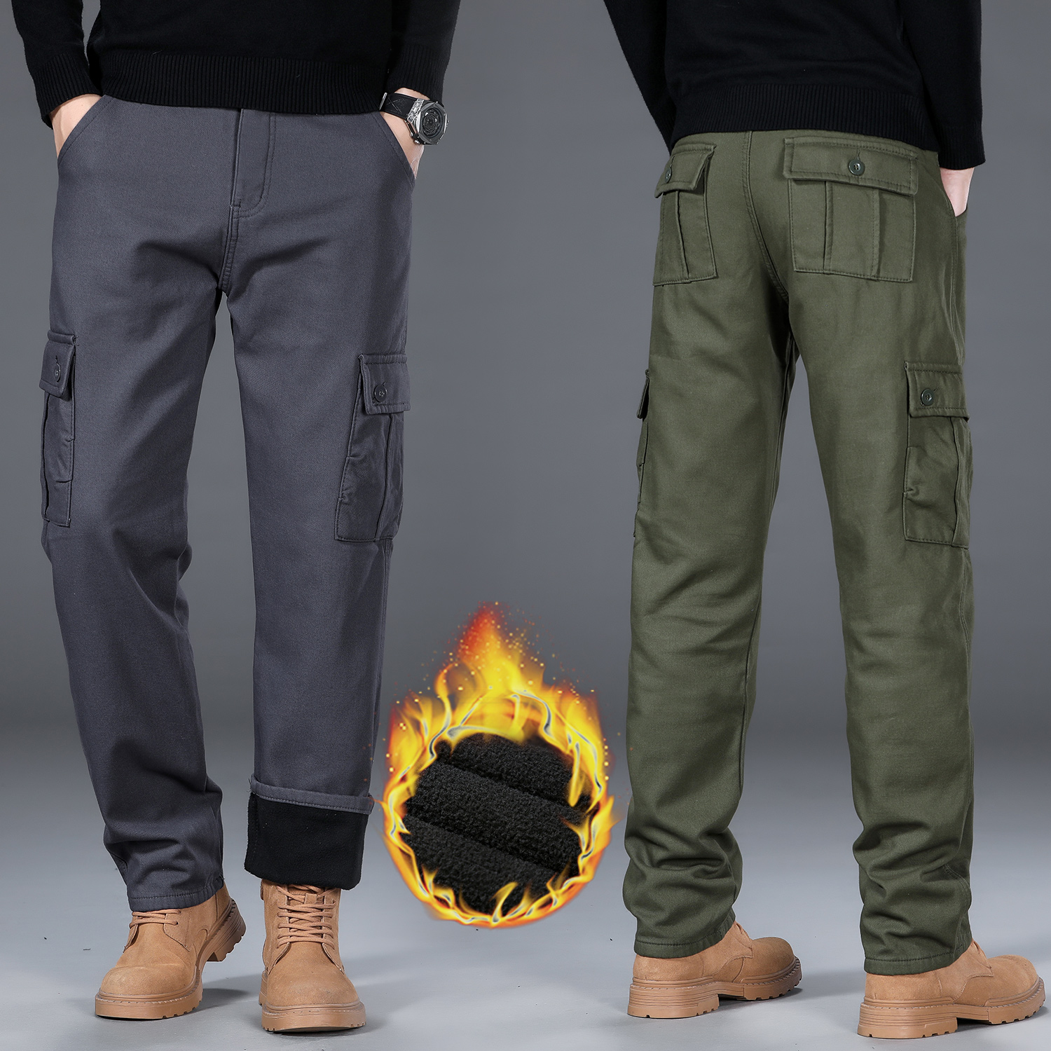 Fly Line - Hoge kwaliteit winter warm fleece gevoerd
