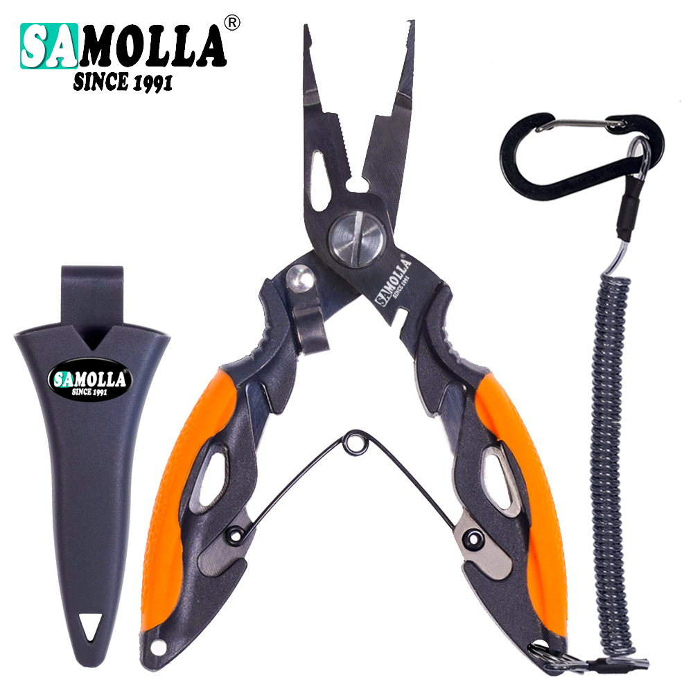Fishing Line Cutter - Nieuwe multifunctionele vistangaccessoires 420 roestvrijstalen lichaamsschaar
