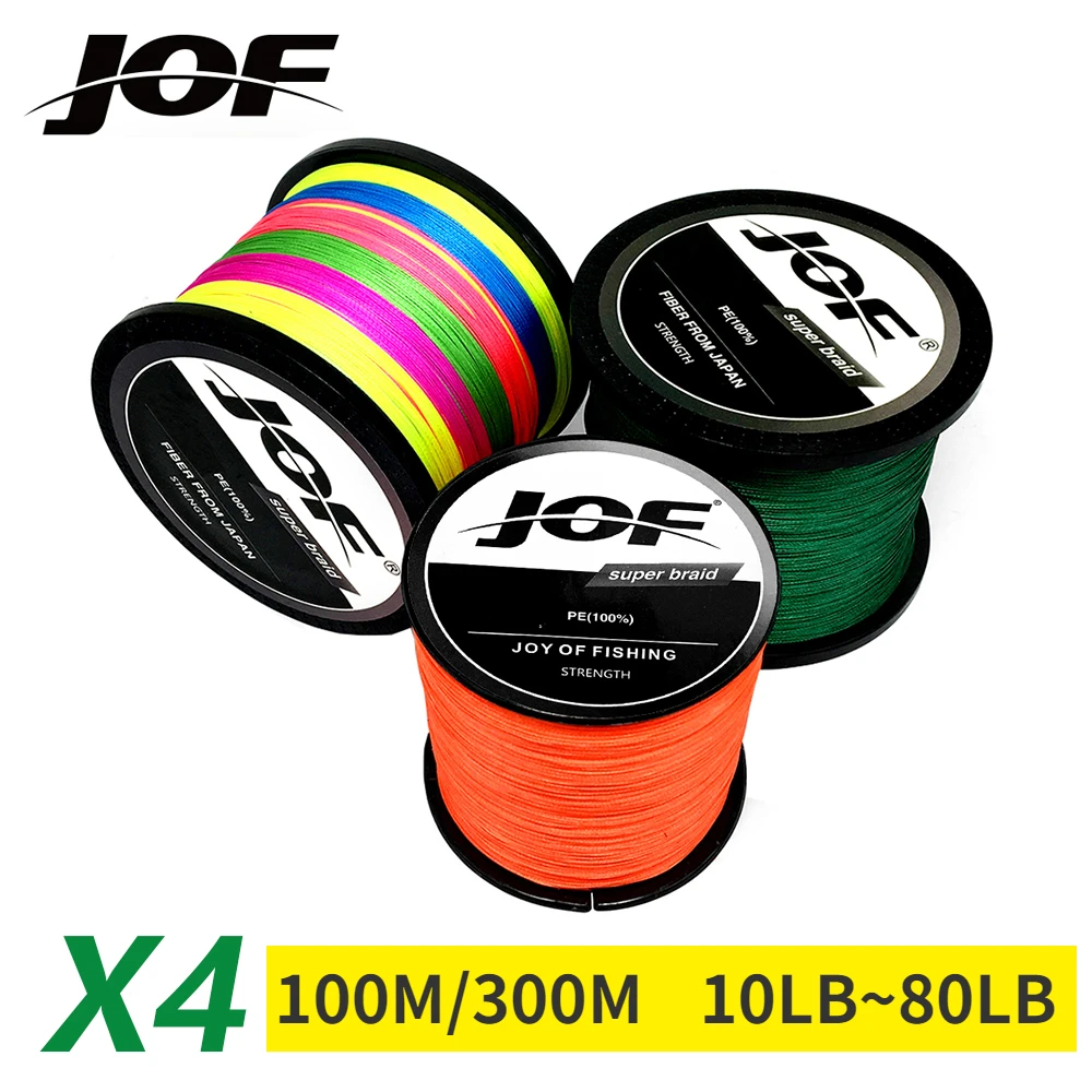 Copolymer Line - Jof X4 Gevlochten Pe Vislijn 300M