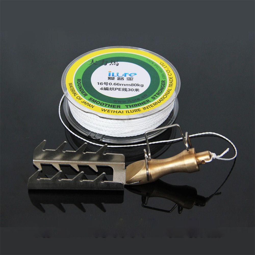 Fishing Line Winder - Roestvrijstalen Reddingsapparatuur Voor Hard Aas Vast
