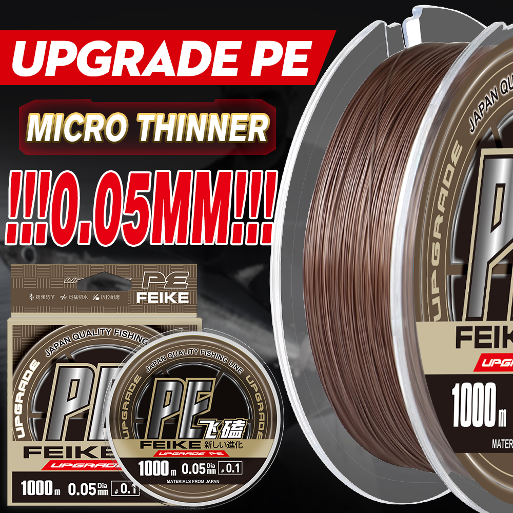 Copolymer Line - ZUKIBO 0.05mm Micro Vislijnen Strengen Gevlochten