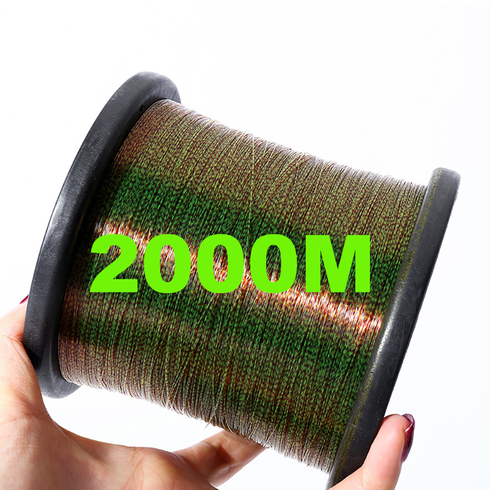Fluorocarbon Line - 2000M Onzichtbare Gevlekte Fluorkoolstof Gecoate Monofilament