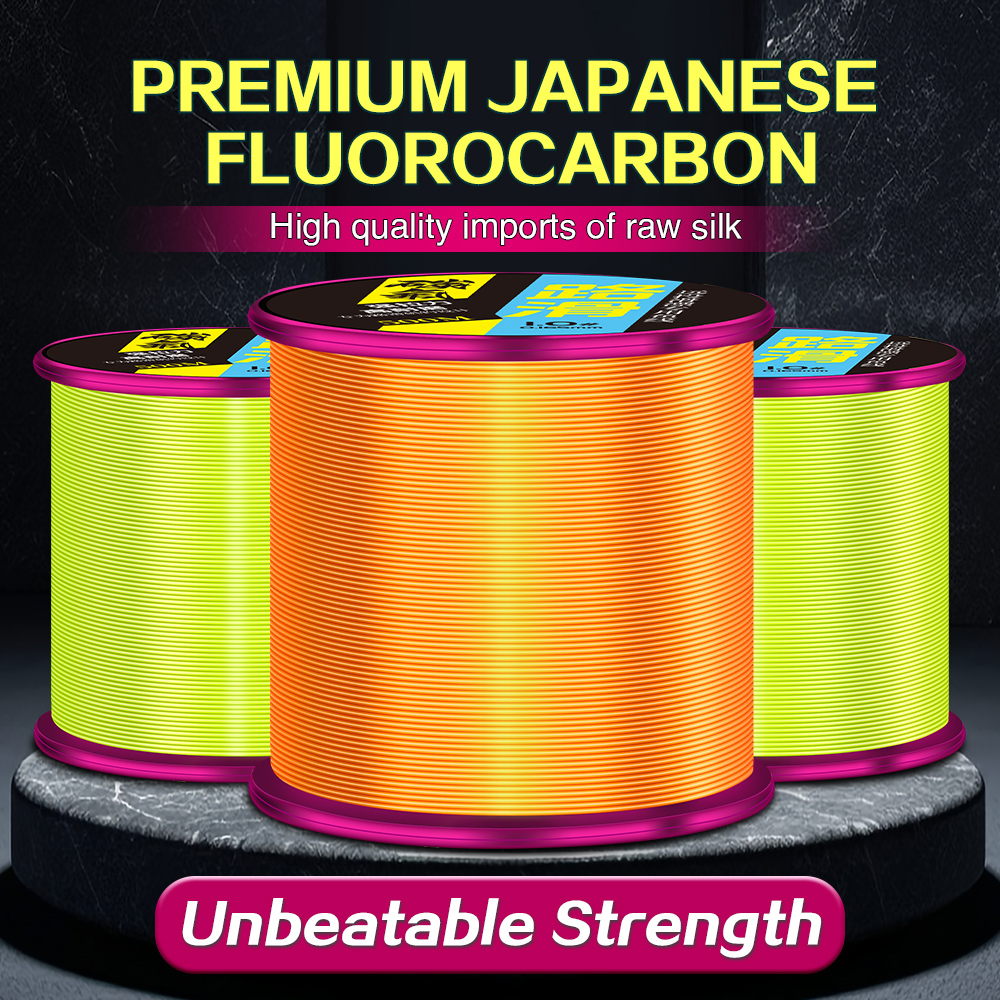Fluorocarbon Line - ZUKIBO 500m Fluorocarbon Coating Vislijn Japan