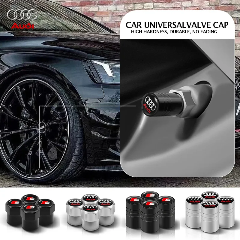 Tippet Line - 4 Stuks Auto Styling 3D Aluminium