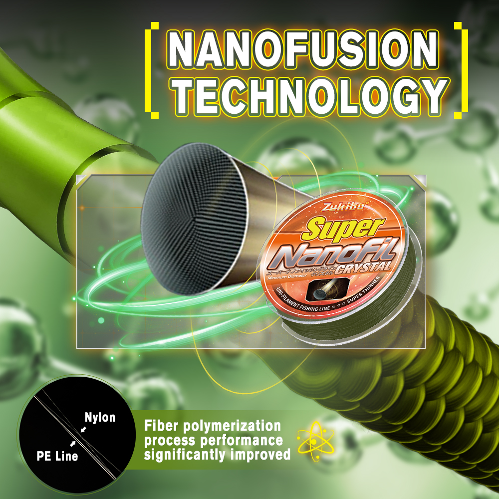 ZUKIBO Nanofil Crystal Unifila - Copolymer Line recensie en prijs