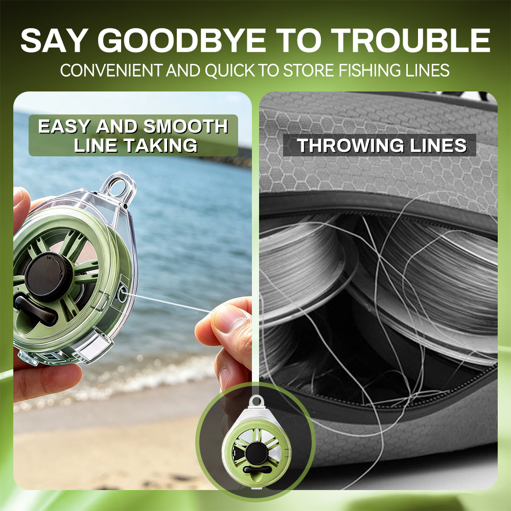 ZUKIBO Groene Hangbare Lijnopb - Fishing Line Box recensie en prijs