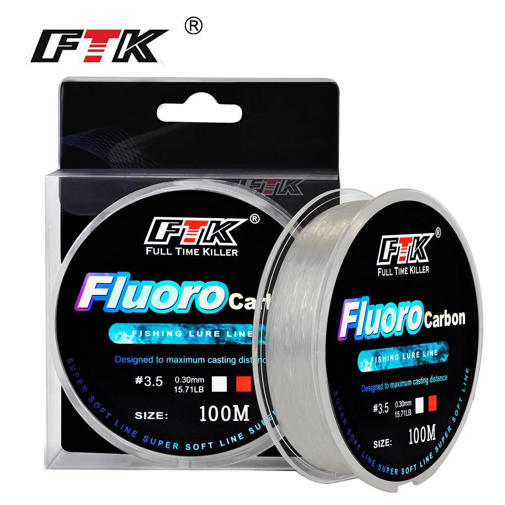 FTK 100M Fluorocarbon Vislijn  - Fluorocarbon Line recensie en prijs