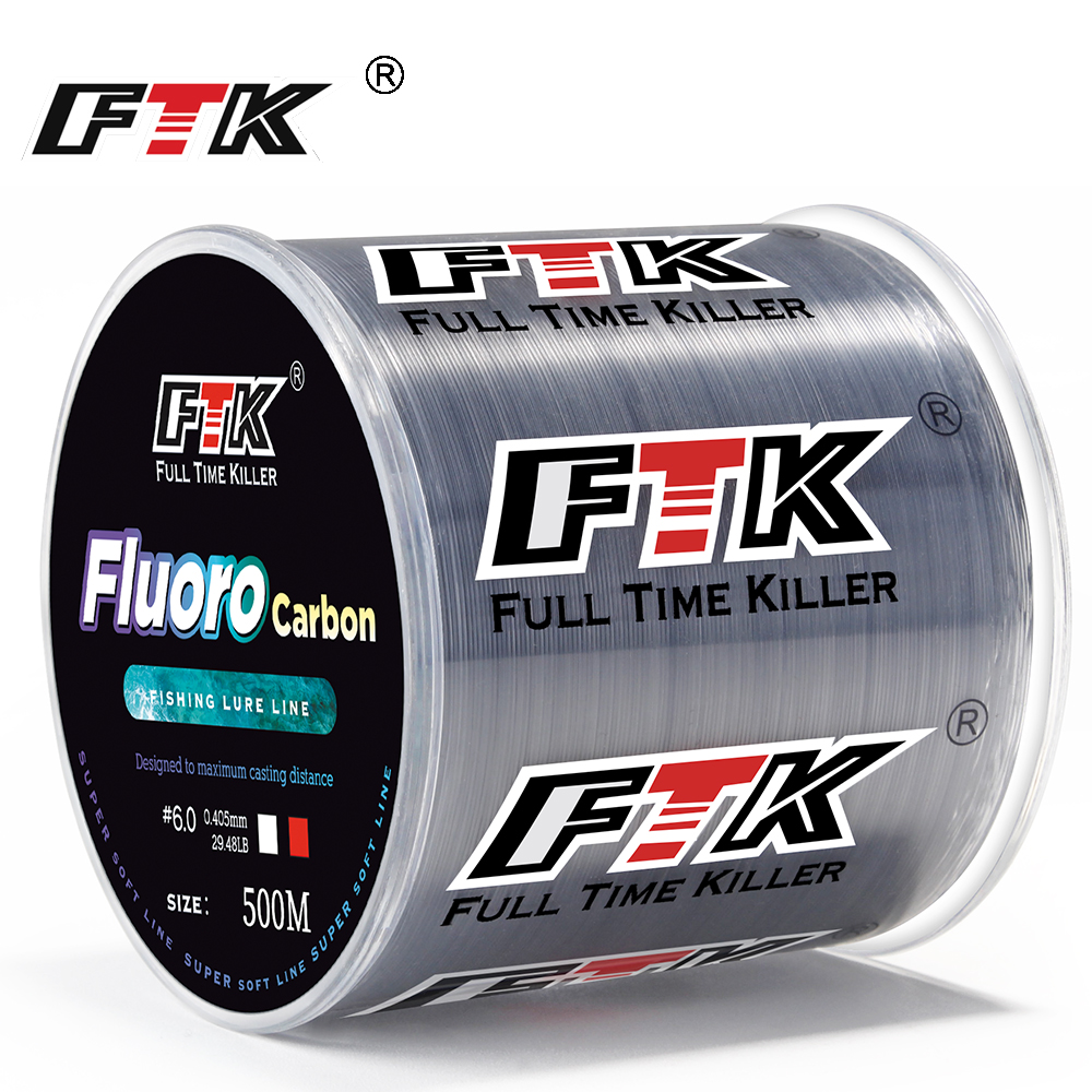 FTK Vislijn 300M / 500M Koolst - Fluorocarbon Line recensie en prijs