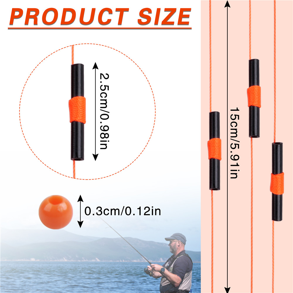150PCS Bobber Stopt Slip Bobbe - Saltwater Line recensie en prijs