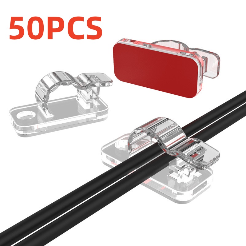 10/50PCS Kabel Organizer Clips - Tippet Line recensie en prijs