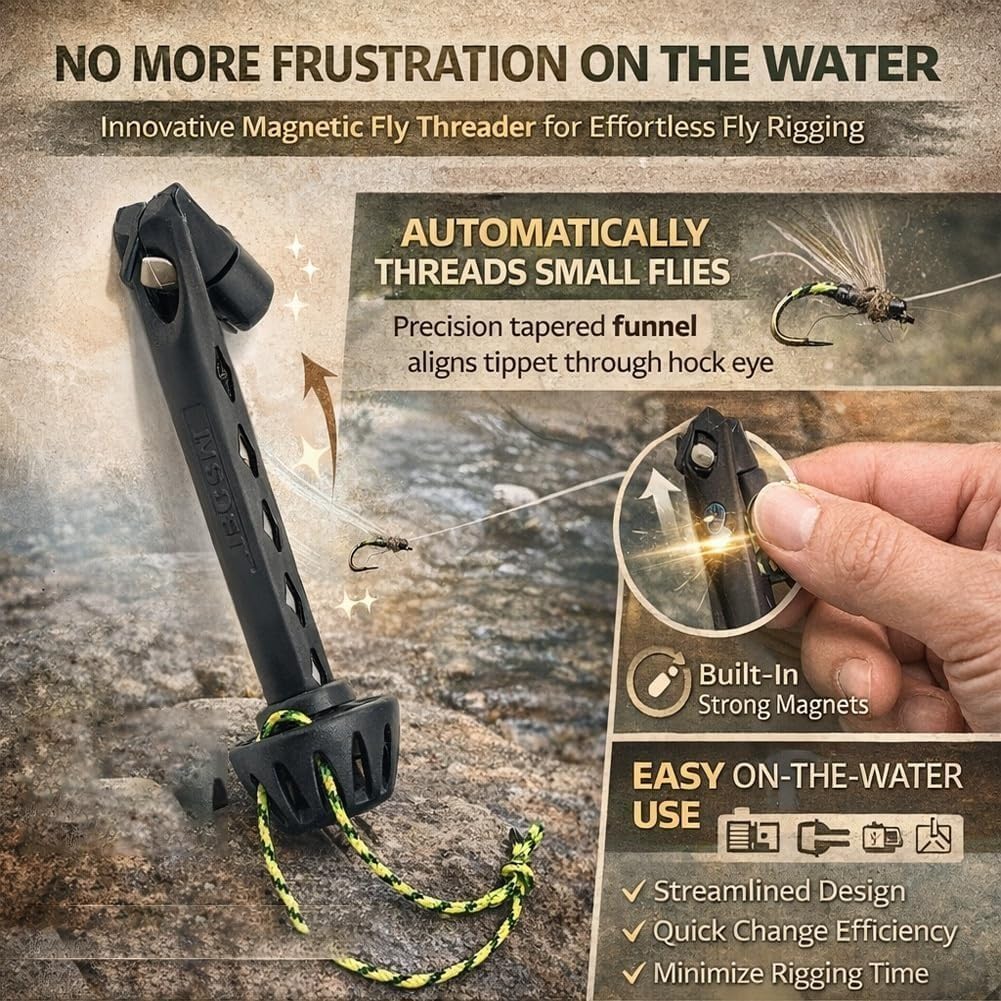 Draagbare Magnetische Vliegvis - Fishing Line Winder recensie en prijs