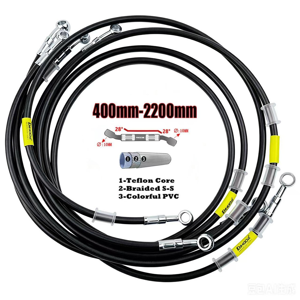 400-2200mm Motorfiets Hydrauli - Braided Line recensie en prijs