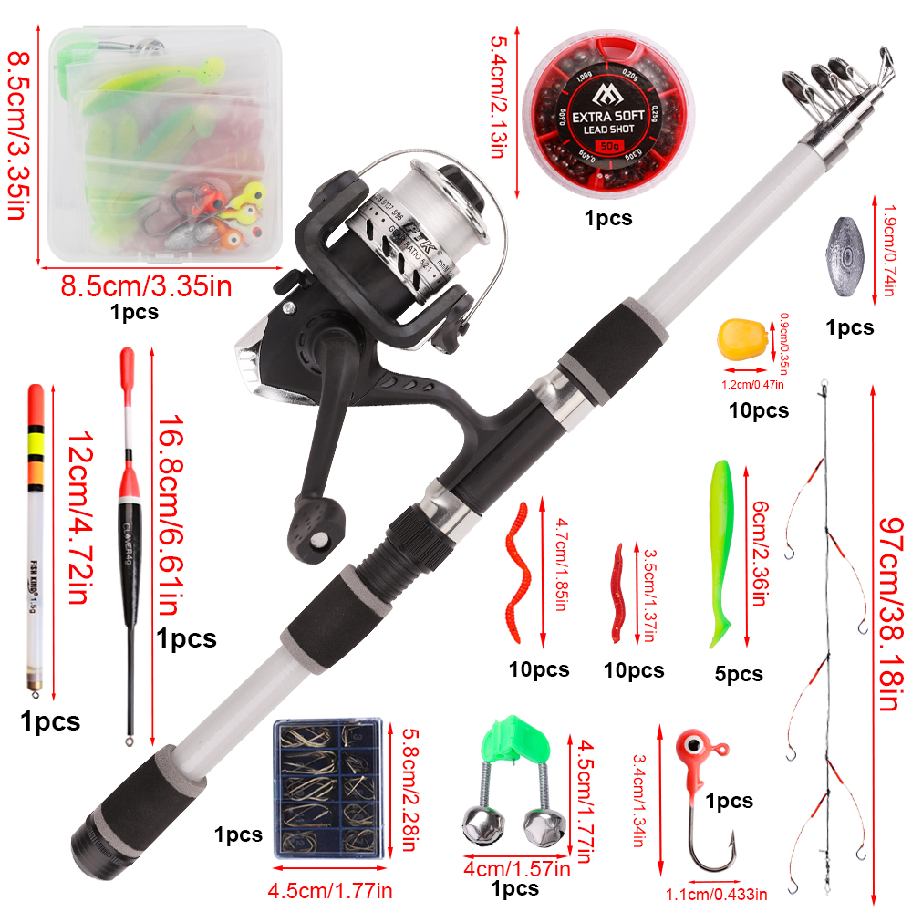 FTK 1.8m Hengel en Reel Float  - Freshwater Line recensie en prijs