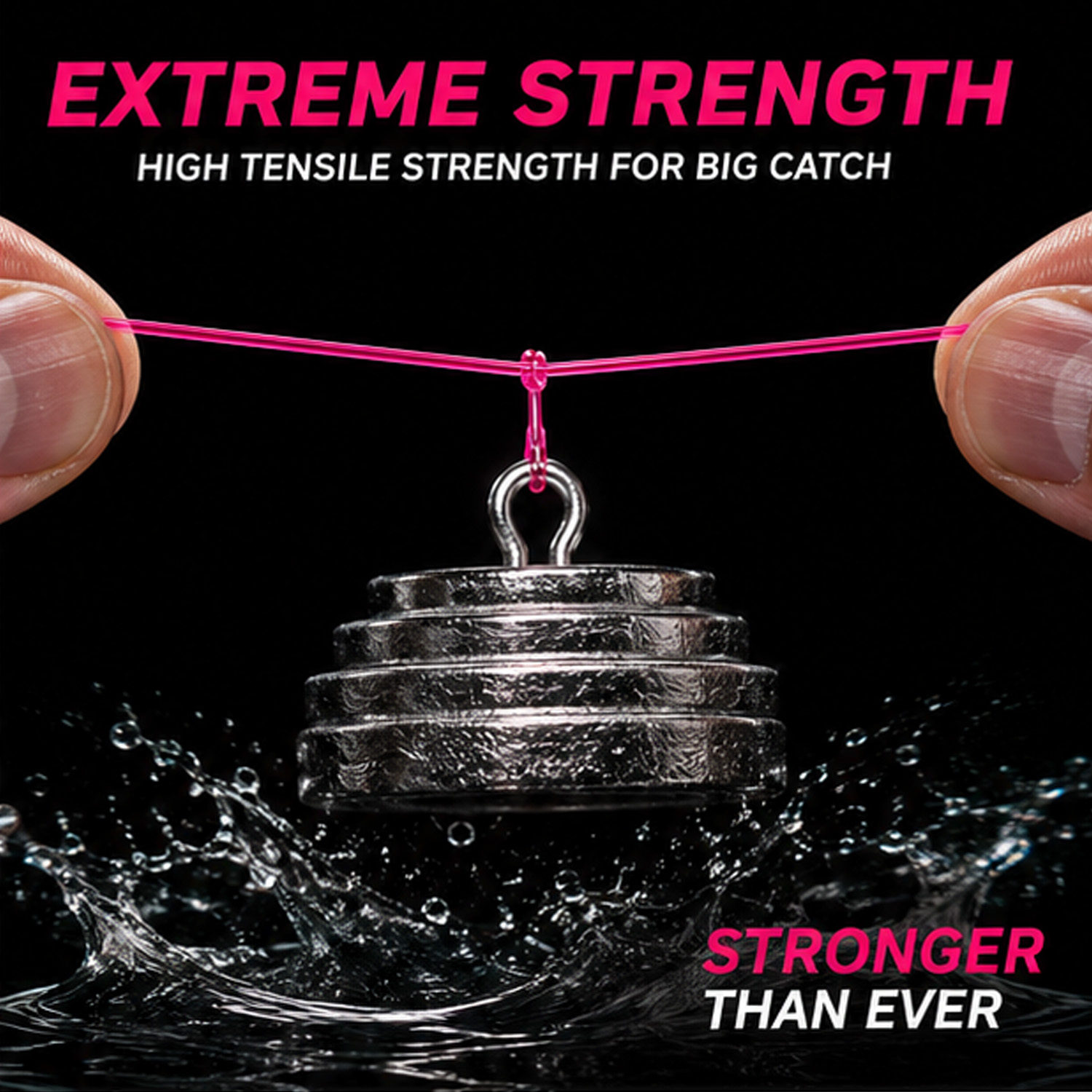 YACUMA 500M-546YDS Sterke Roze - Fluorocarbon Line recensie en prijs