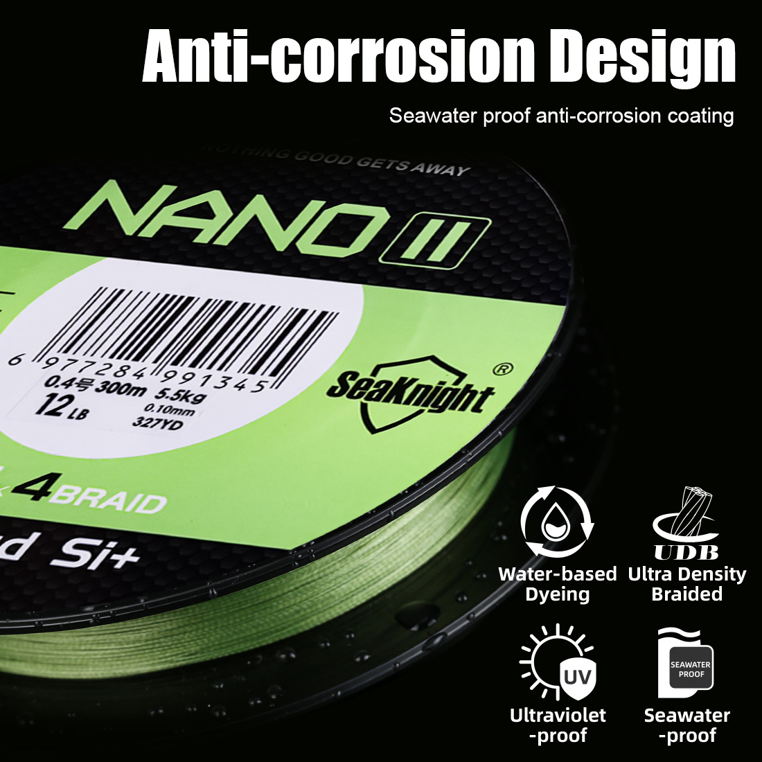 SeaKnight Merk NANO II Serie 3 - Copolymer Line recensie en prijs