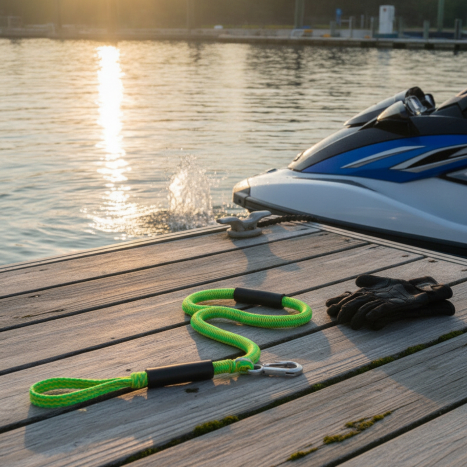Bungee Dock Line met roestvrij - Saltwater Line recensie en prijs