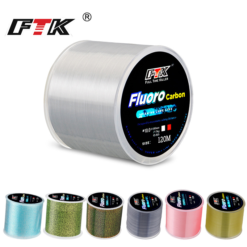 FTK 120m Vislijn 0.2mm-0.6mm 7 - Fluorocarbon Line recensie en prijs