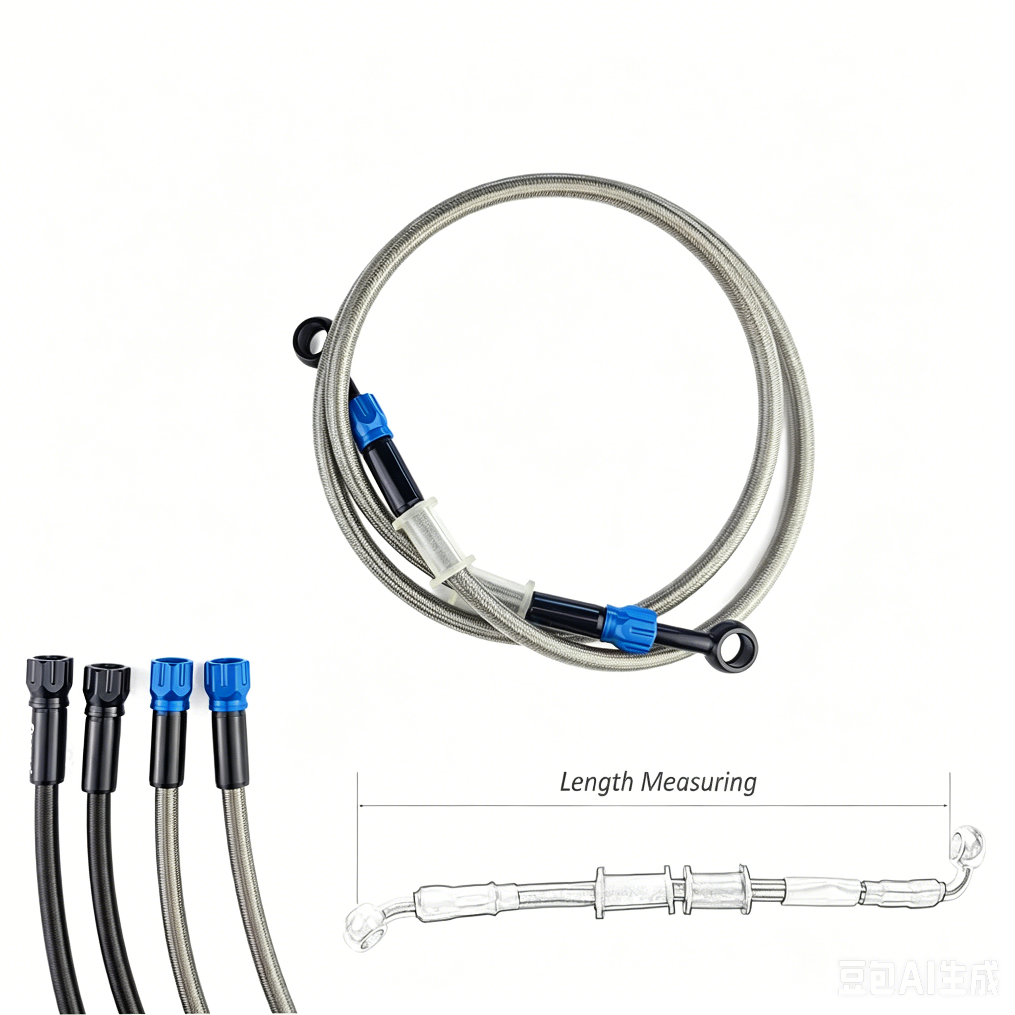 Motorfiets Remslang AN3 Gevloc - Braided Line recensie en prijs