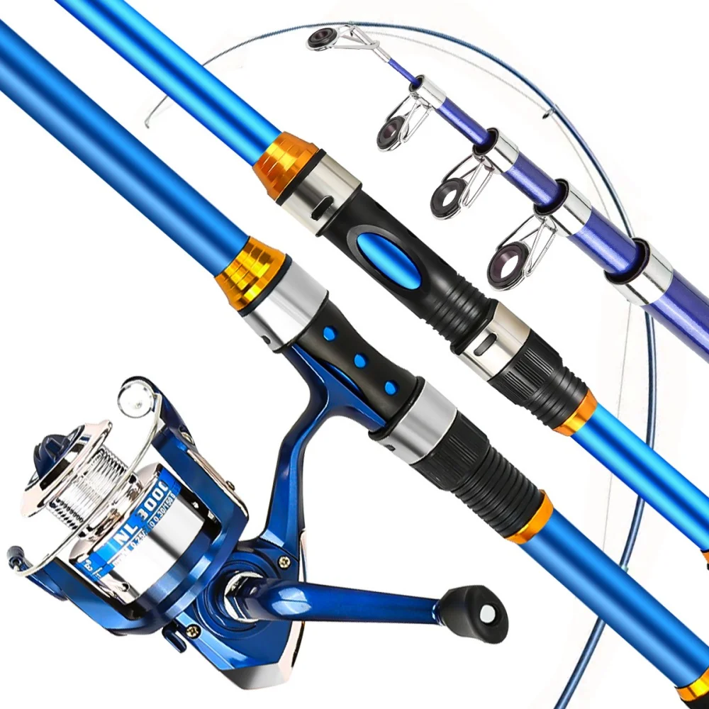 2,1-3,6M telescopische glasvez - Fishing Line Spooler recensie en prijs