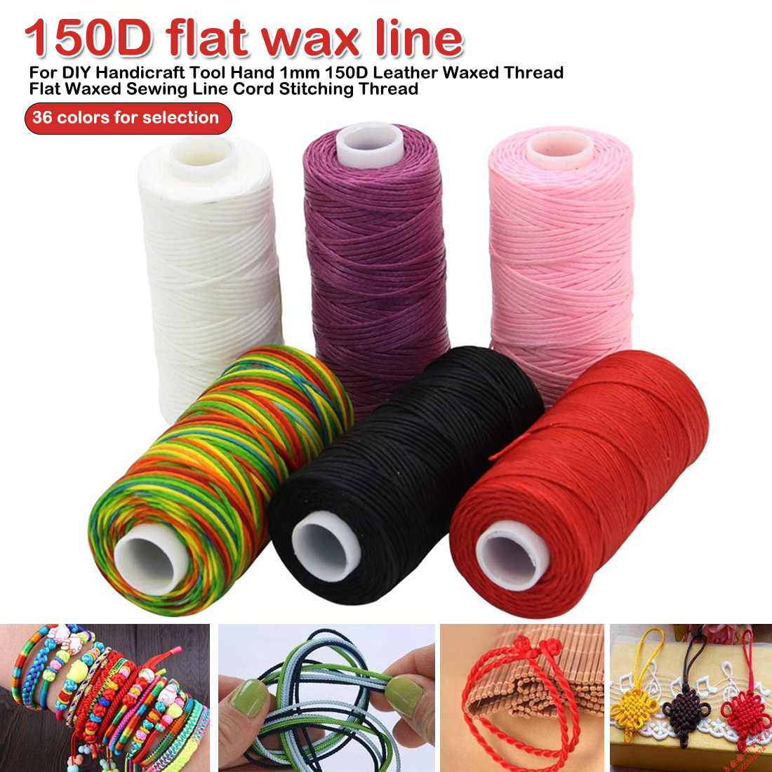 1mm 150D Leer Gewaxt Draad Koo - Copolymer Line recensie en prijs