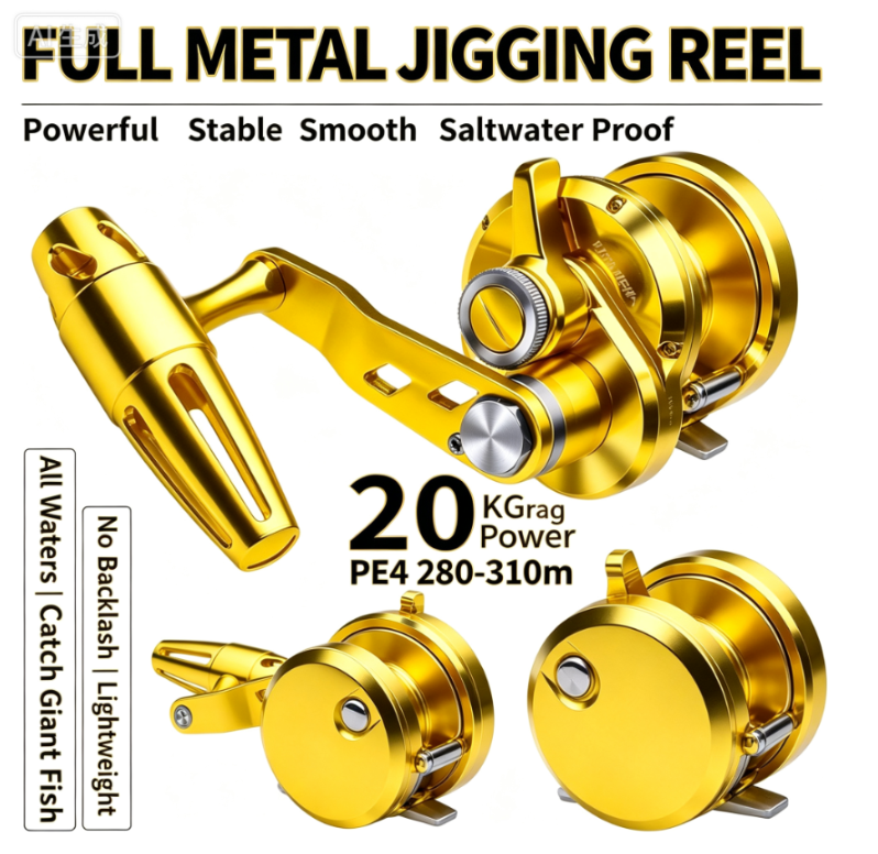 KJG400 Volledig Metalen Conven - Ice Fishing Line recensie en prijs