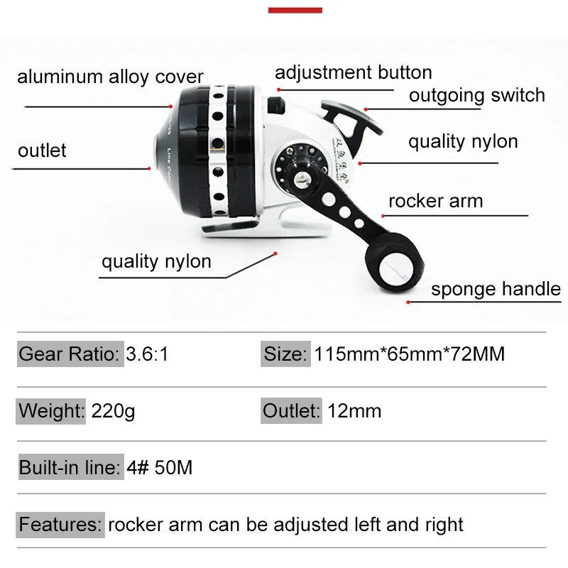 Gesloten Haspel Bl30 Vissen 4  - Fishing Line Spool recensie en prijs