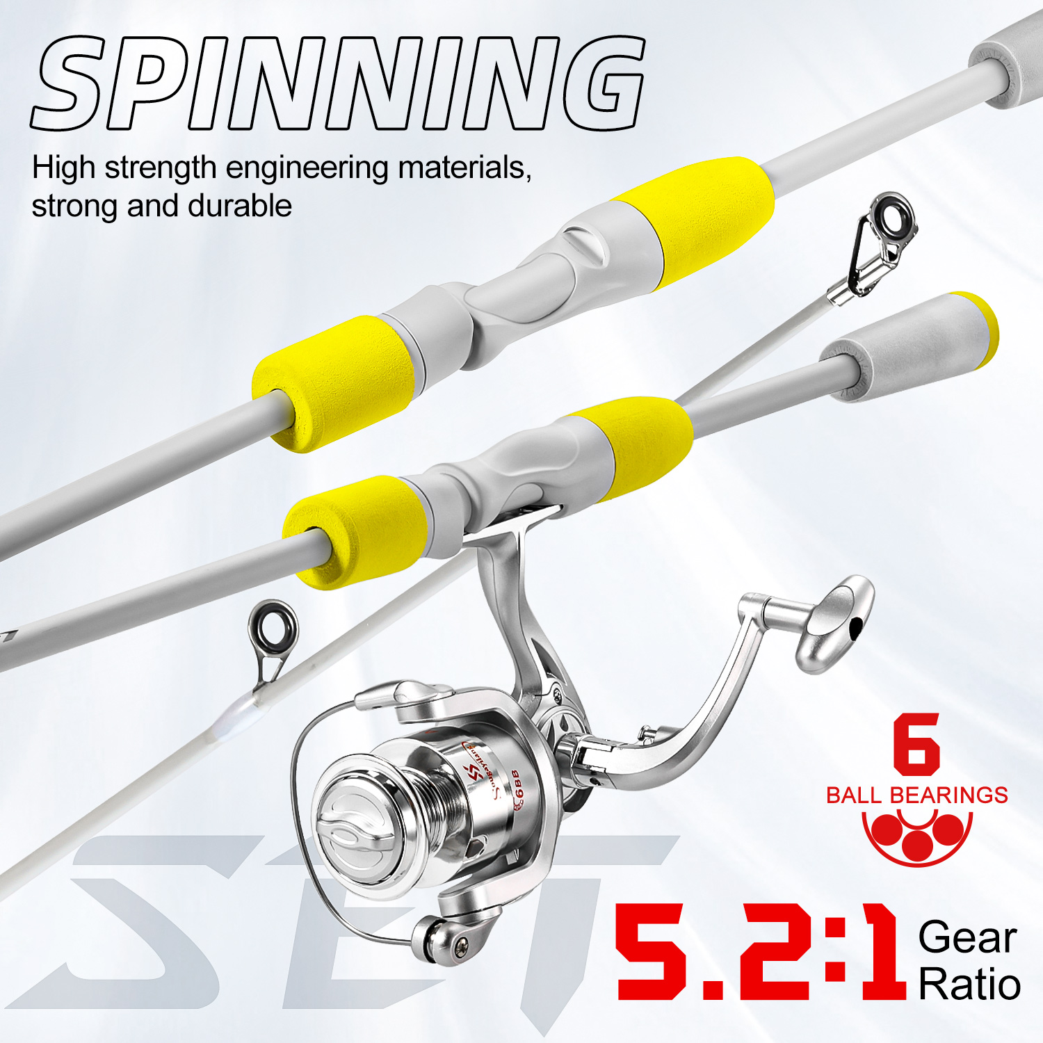Sougayilang 2 sectie Spinning  - Fishing Line Spooler recensie en prijs