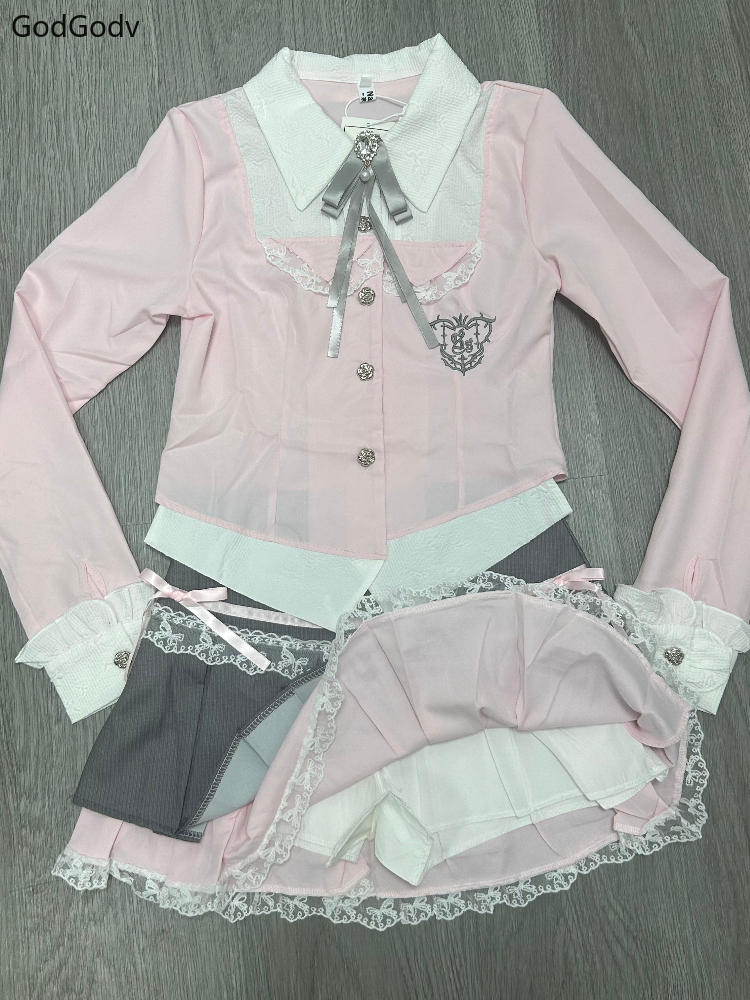 Lente Y2K Prinses Outfits Vrou - Fly Line recensie en prijs